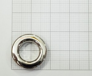 Люверс. Никель полированный 10 мм