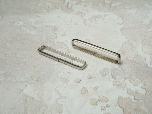 Шлевка никель 40 мм