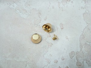 Ножка на винте. Золото 13 мм