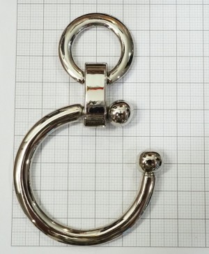 Ручкодержатель-украшение. Никель