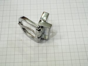 Пряжка ременная. Никель 25 мм