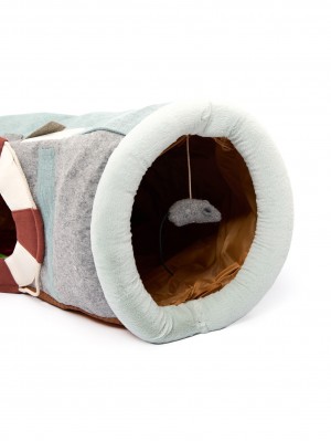 Игровой тоннель для кошек. 100х27 см