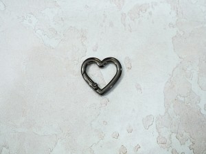 Кольцо карабин для сумки. Черный никель 19 мм