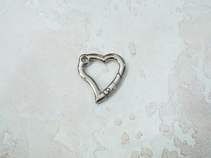 Кольцо карабин для сумки. Никель 21 мм