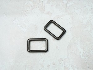 Рамка - ручкодержатель. Черный никель 25 мм