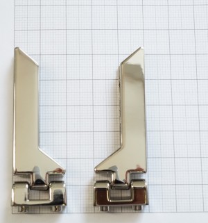 Ручкодержатель уголок. Никель