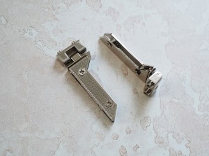 Ручкодержатель уголок. Никель