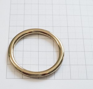 Кольцо для сумки литое. Золото