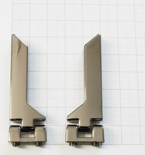 Ручкодержатель уголок. Черный никель