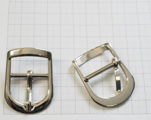 Пряжка. Никель (25 мм)