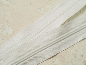 Молния нейлон (спираль) Тип 5, белая